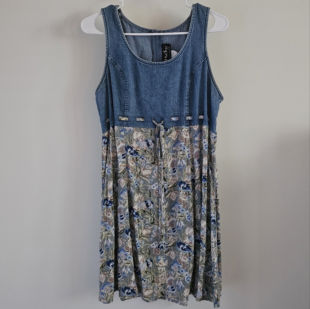 All That Jazz denim mini dress